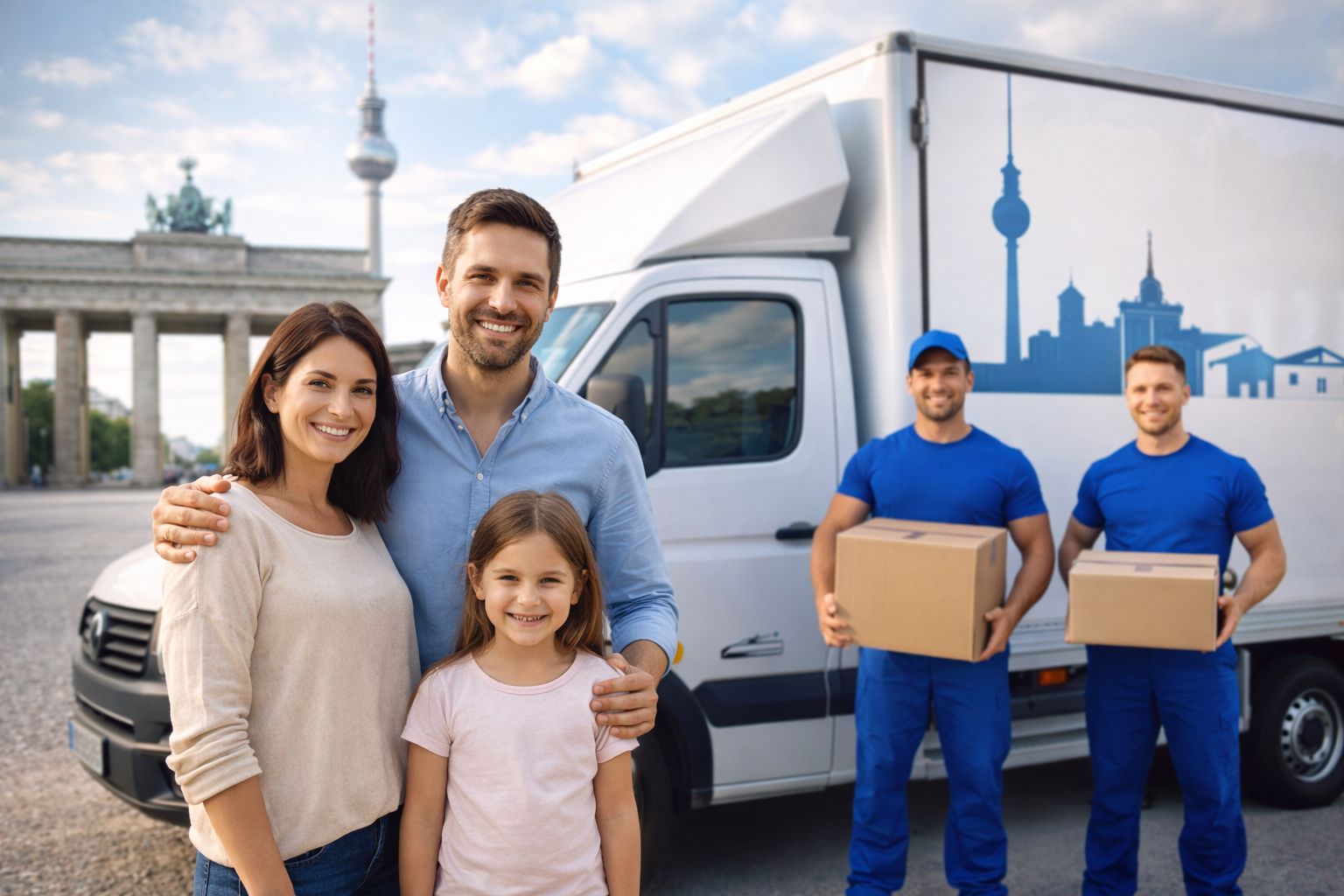 Professioneller und günstiger Privatumzug in Berlin mit unserem erfahrenen Team.