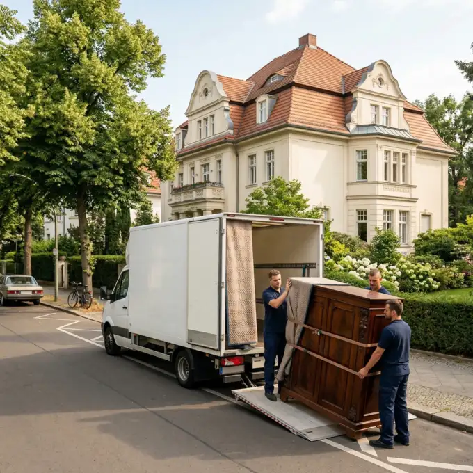 Professioneller Umzug für Villen & Residenzen am Schlachtensee. Wir sind Ihr Spezialist in Berlin Zehlendorf für Full-Service, Antiquitätentransport & Diskretion. Jetzt Angebot einholen!