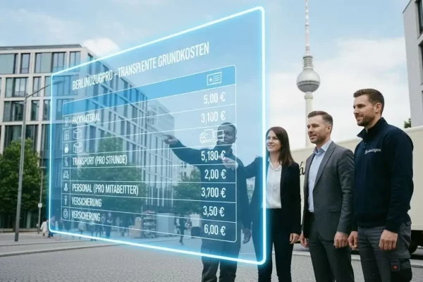 Umzugskosten in Berlin: Festpreis oder Stundensatz im Vergleich